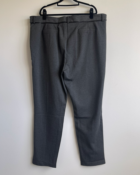 NEW Sara charcoal ponte pants