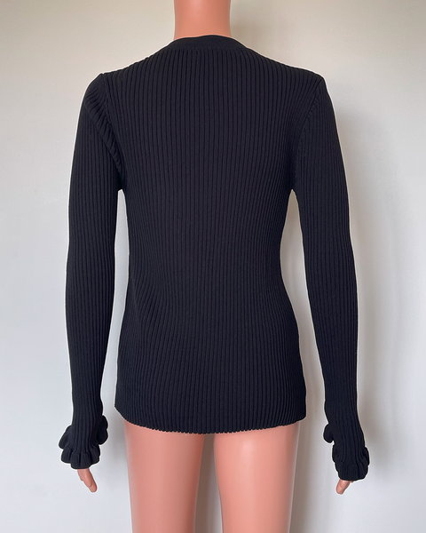 Max Skylar tie front cardi