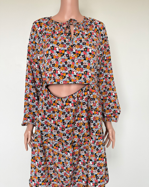 Addison floral dress