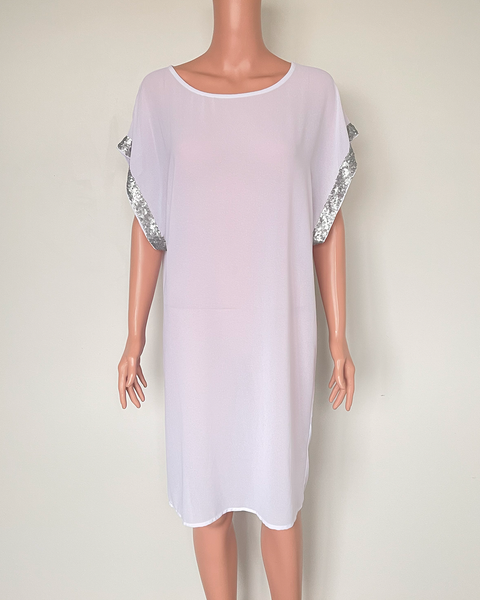 Augustine sheer dress