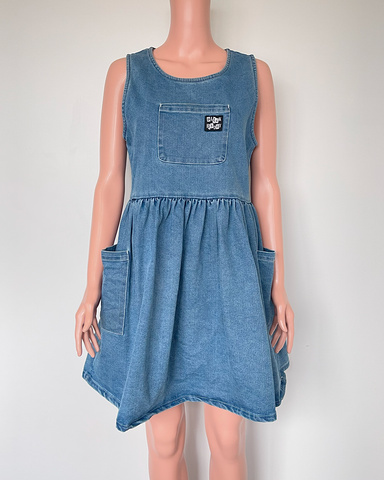 Black Friday pinafore dress