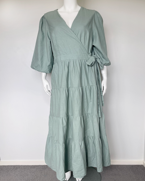 City Chic English Rose maxi dress