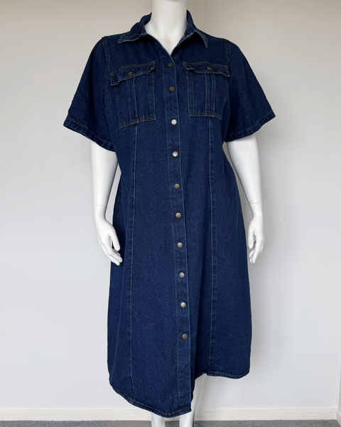 City Chic Jade denim dress
