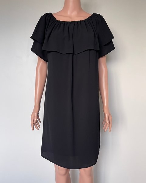 Charlo frill dress
