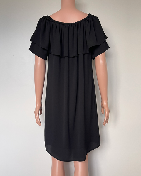 Charlo frill dress