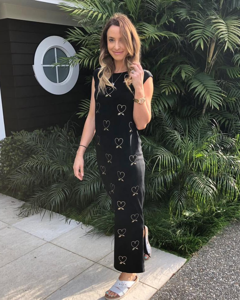 Charlo Arrow Maxi dress