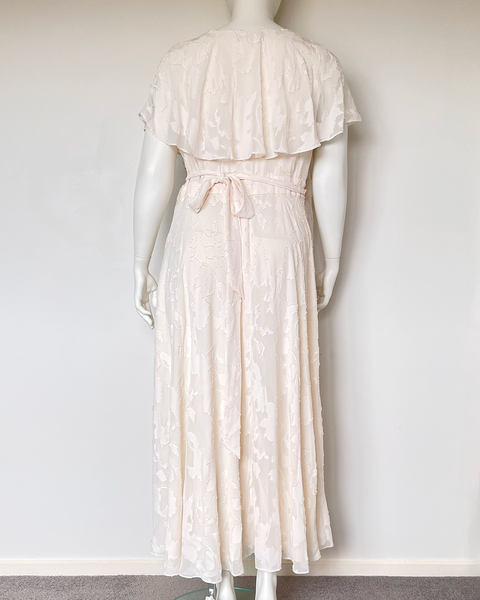 Forever New Nova Curve Cape wrap dress
