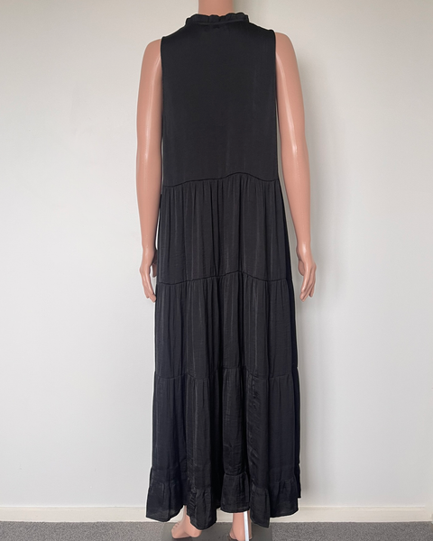 NEW Haven Barbados tiered maxi dress