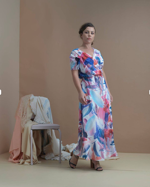 Liam (Ruby) Sarah wrap dress