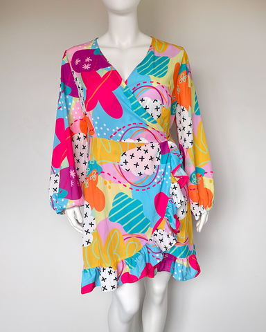 Lorraine wrap dress