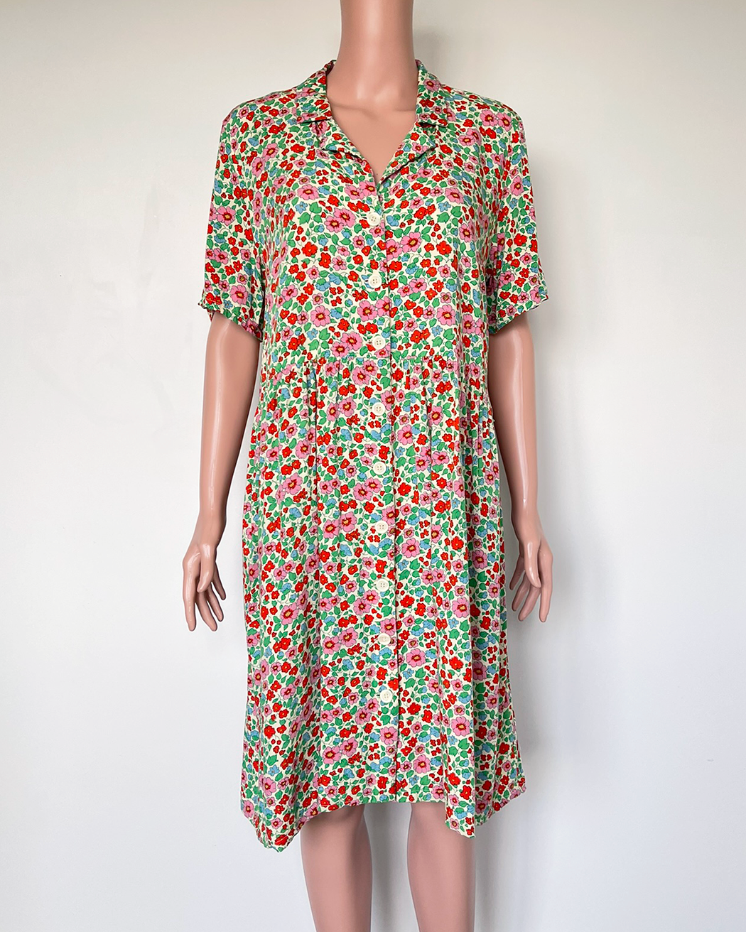 Monki button up dress