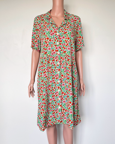 Monki button up dress