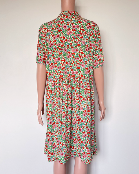 Monki button up dress