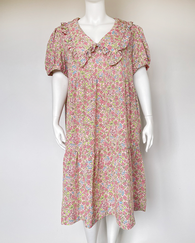 Monki ruffle collar dress