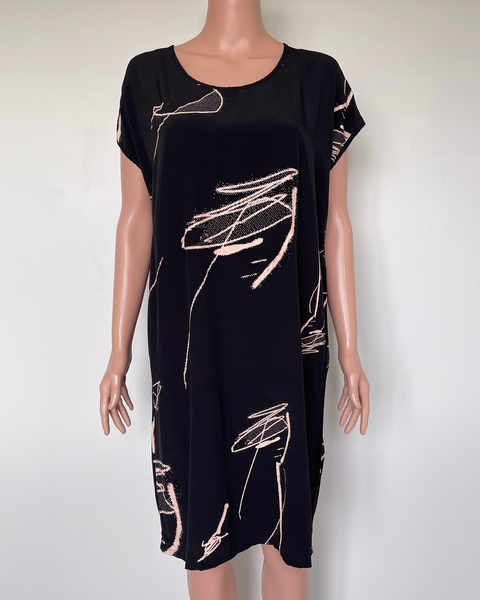 NYNE scribble dress