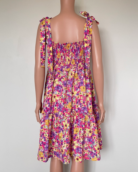 Ruby + Rain floral tiered dress