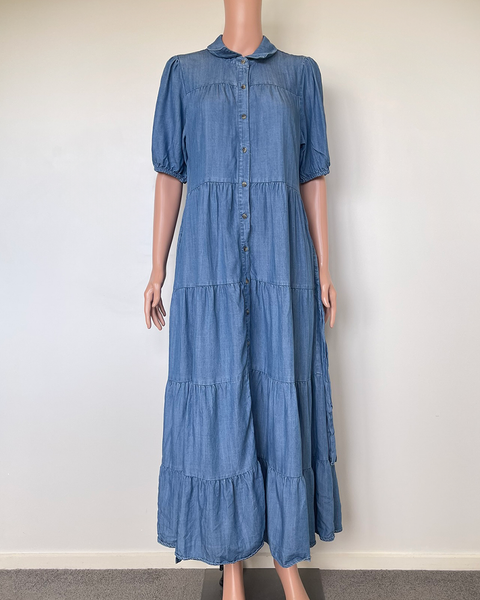 Whistle tiered dress