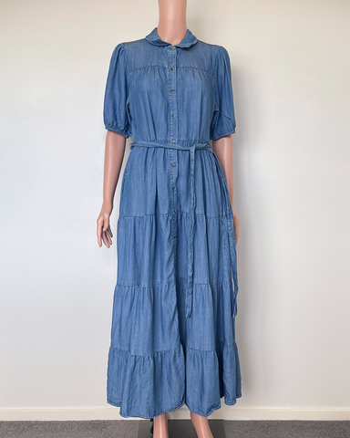 Whistle tiered dress