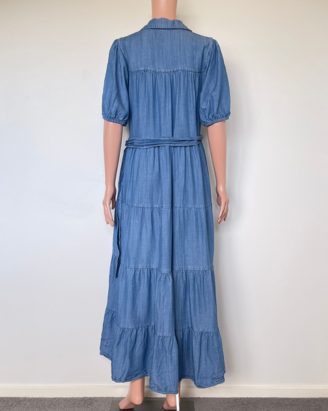 Whistle tiered dress