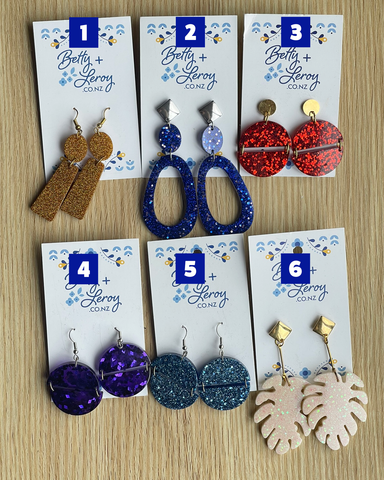 Handmade earrings - 2 for $15