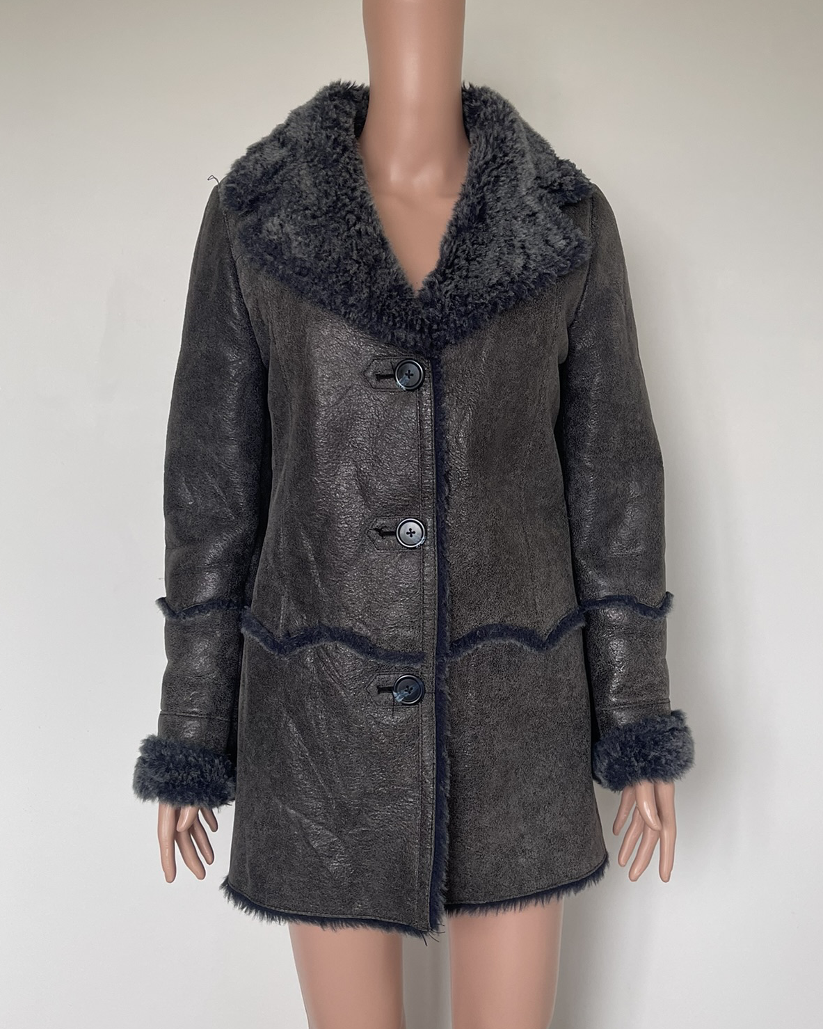 Vintage faux fur coat