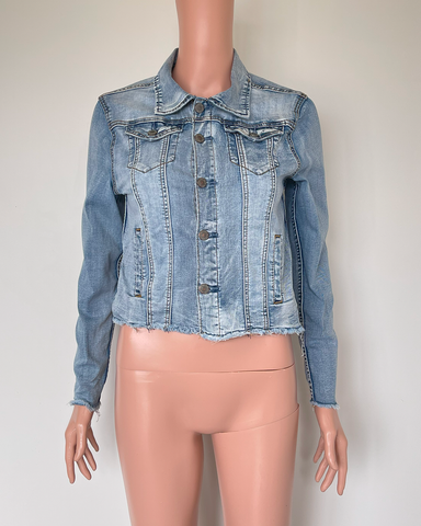 PQ Collection stretch denim jacket