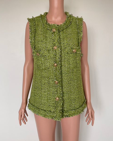 Sara Studio tweed vest