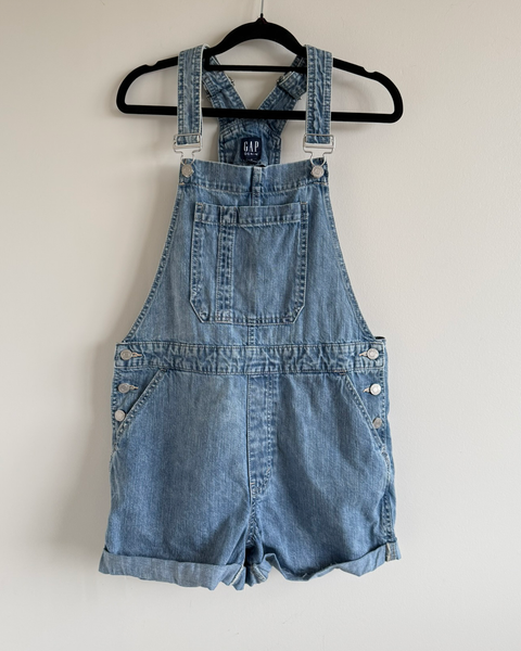 Gap short denim overalls