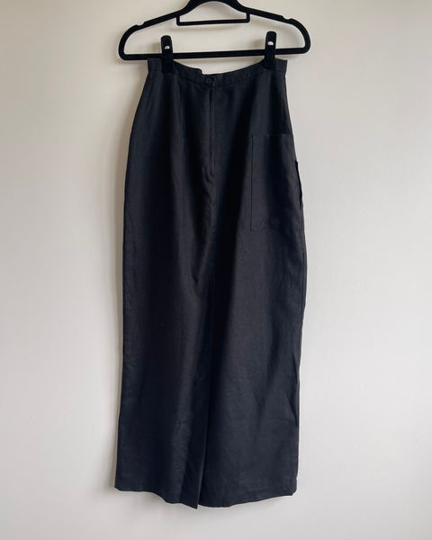 Vintage Annah S linen skirt