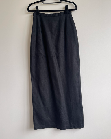 Vintage Annah S linen skirt