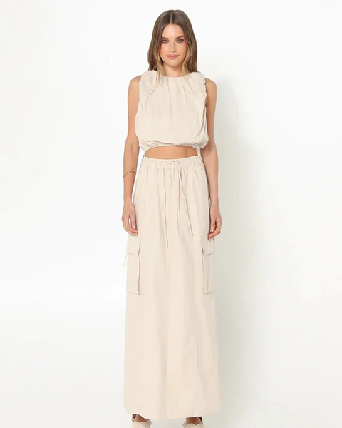 Madison the Label Kasey cargo skirt