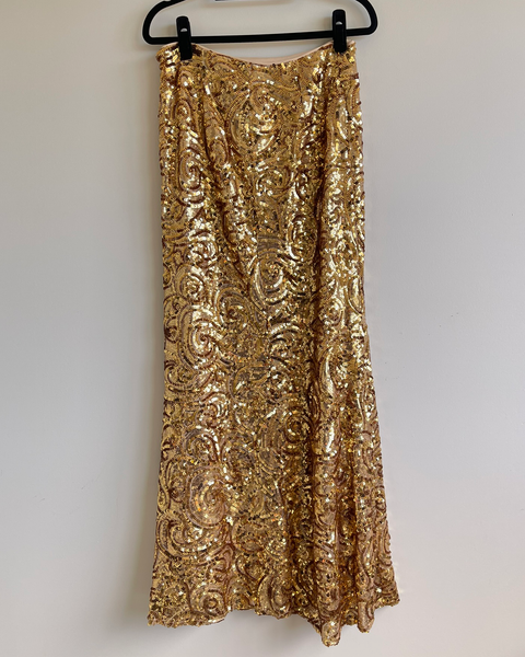 NA-KD sequin skirt