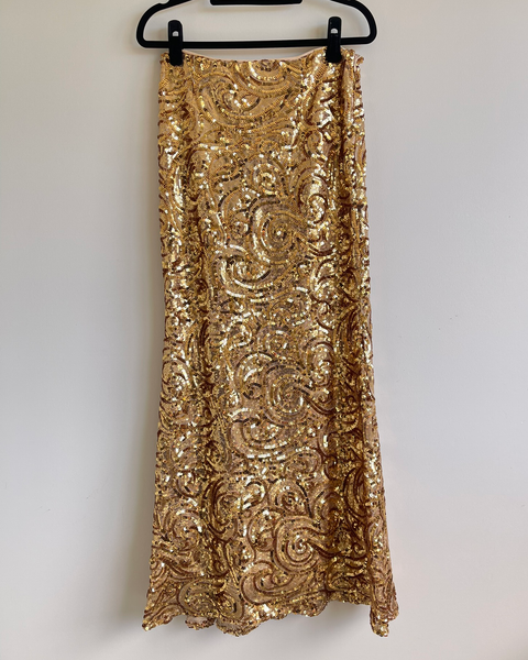 NA-KD sequin skirt
