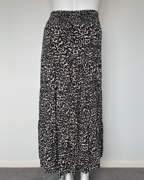 New U Collection animal print skirt