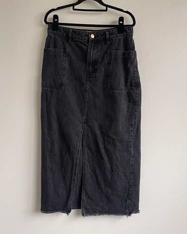 Zara denim skirt