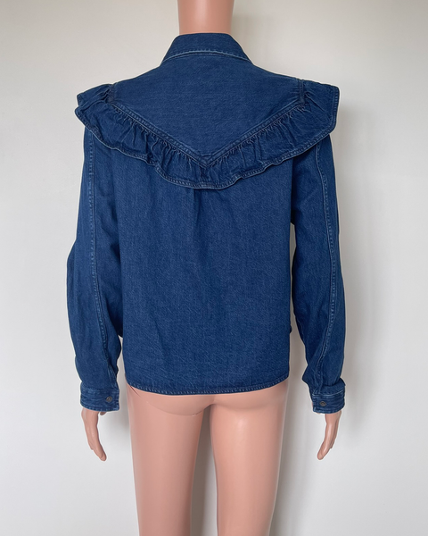 American Eagle denim western shirt