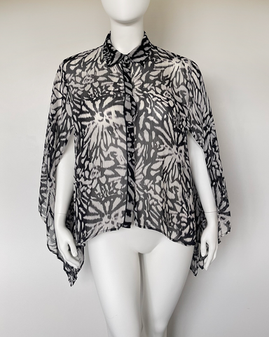 Amaya cape style top