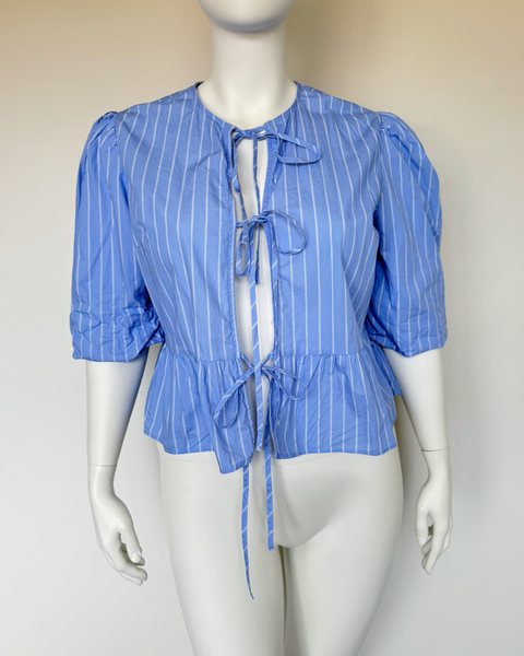 Asos tie front top