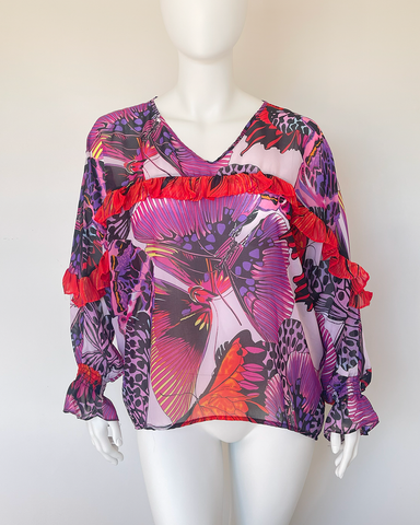Augustine butterfly top