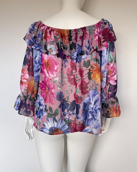 Coco & Belle floral top