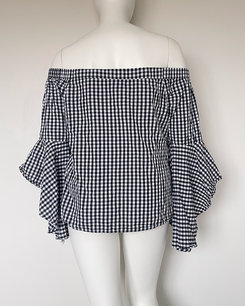 City Chic gingham top