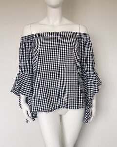 City Chic gingham top
