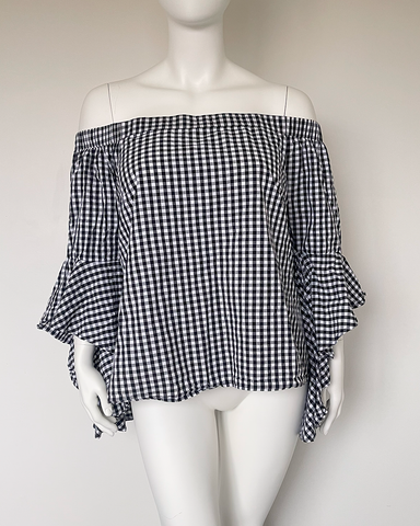 City Chic gingham top