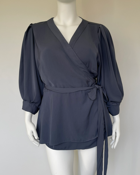 City Chic wrap top