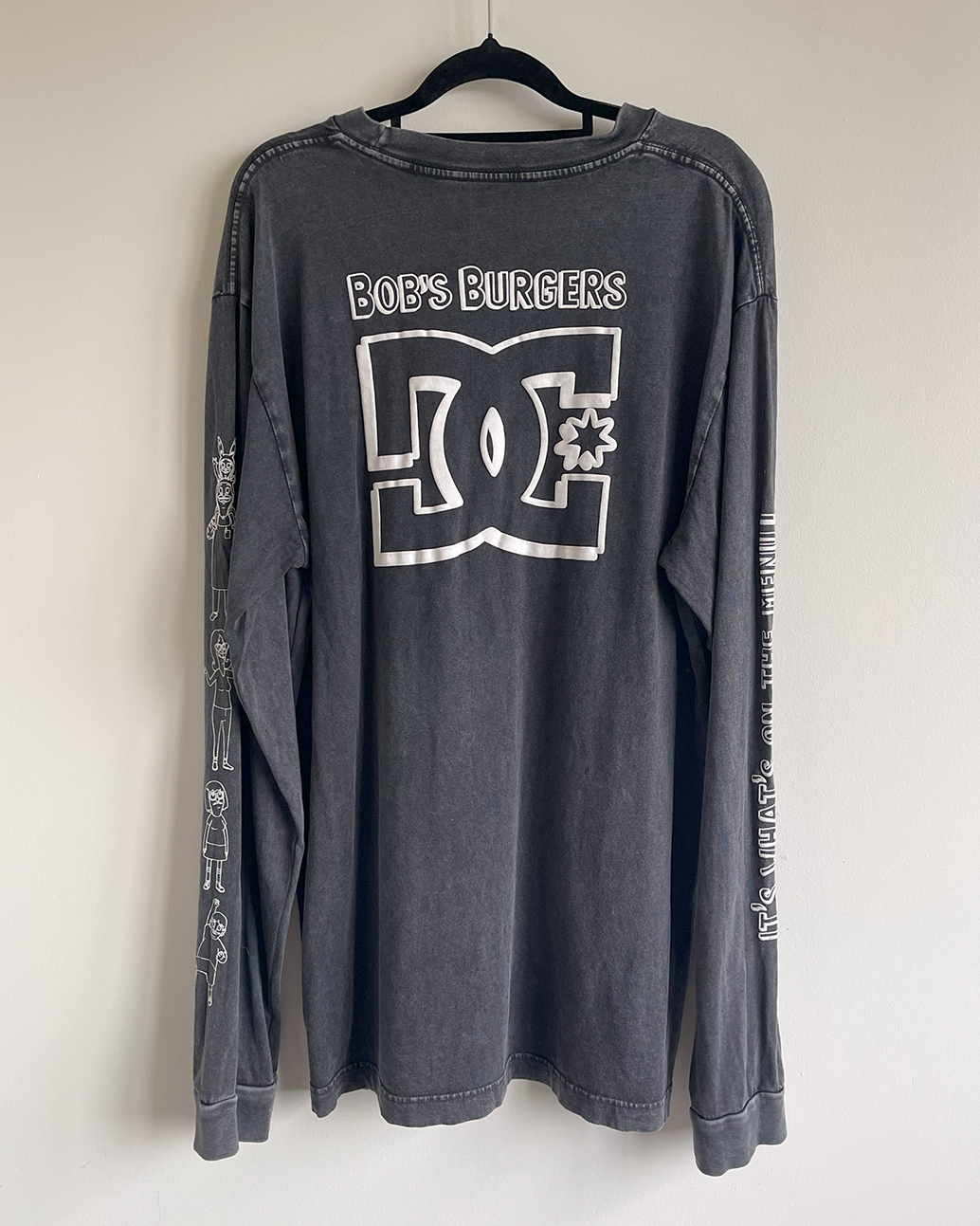 DC x Bob's Burgers long sleeve tee