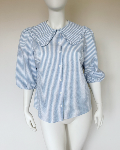 F&F frill collar shirt