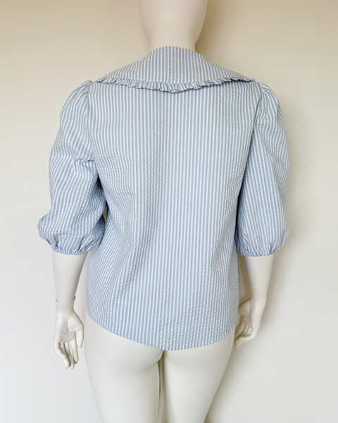 F&F frill collar shirt