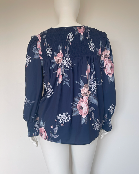 Grace & Co floral top
