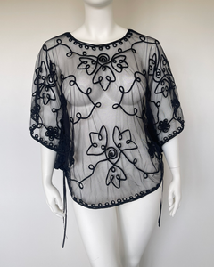 Grace cape style top