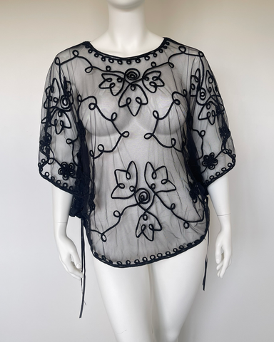 Grace cape style top